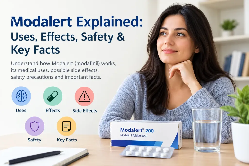 Modalert Explained_ Uses, Effects & Safety